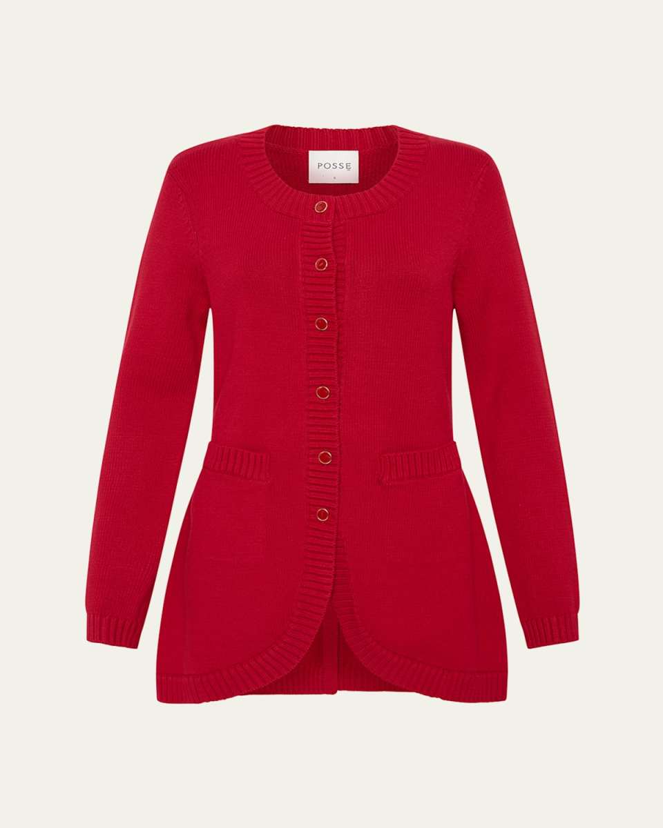 Sabrina Long-Sleeve Cardigan